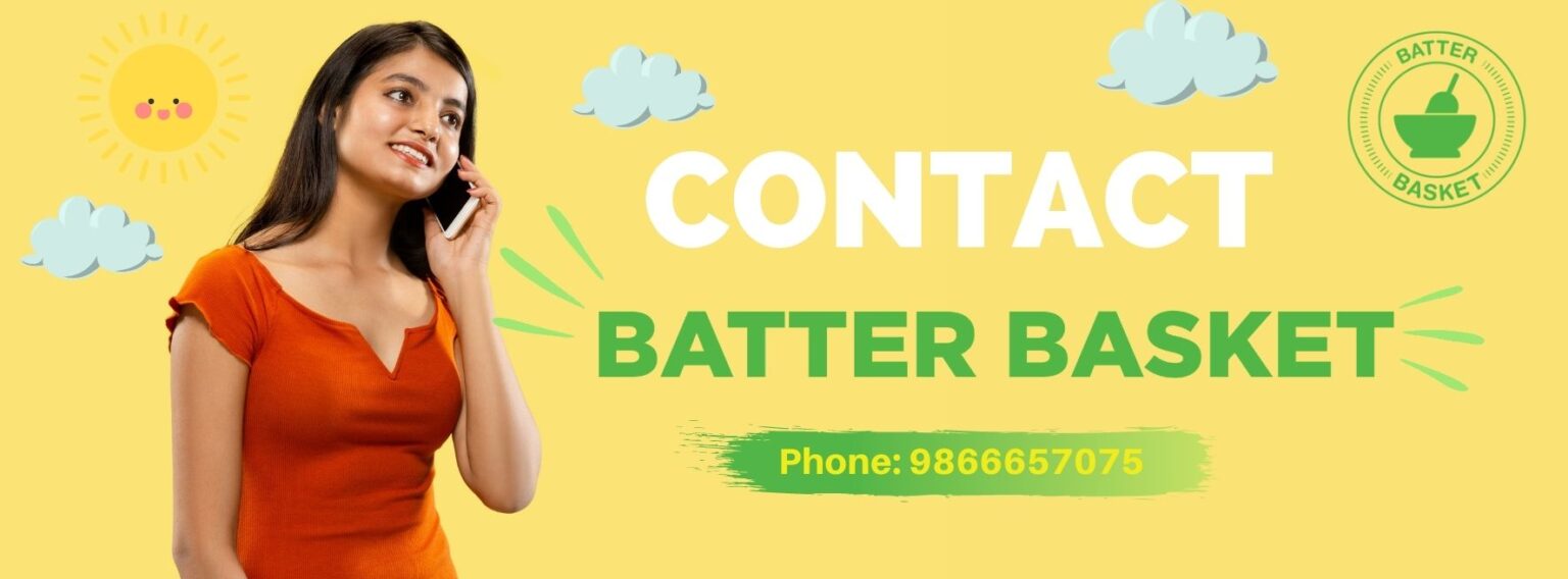 Batter basket customer support page banner